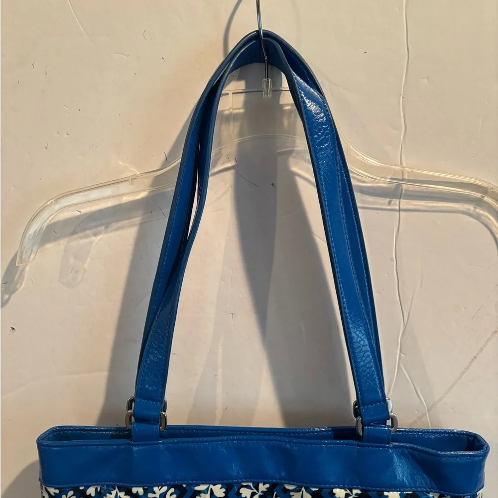 FRILL by Vera Bradley Blue Floral Tote Bag